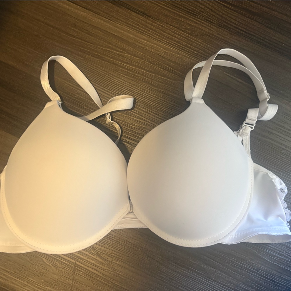 ViVI Classic White Push Up Bra